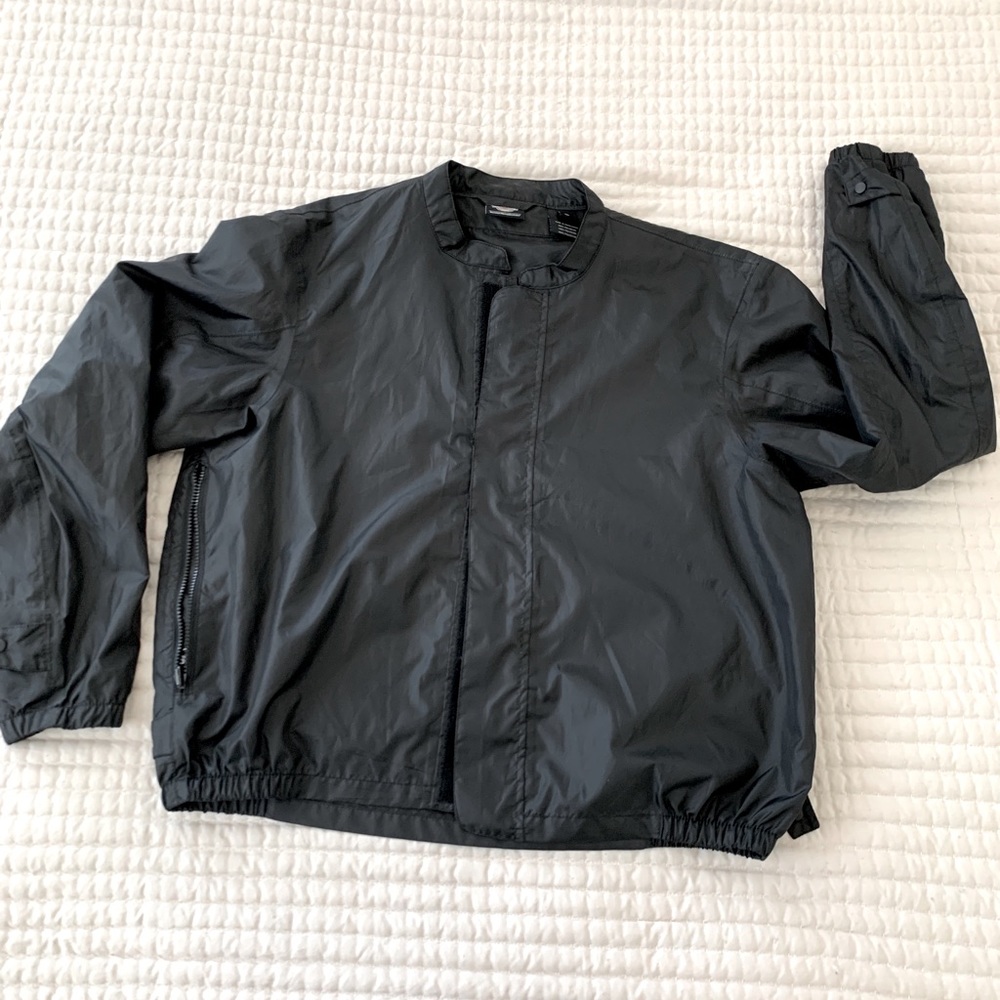 Harley Davidson Zip Up Wind Breaker Blocker / Rain Jacket / Black /Size WomenXL